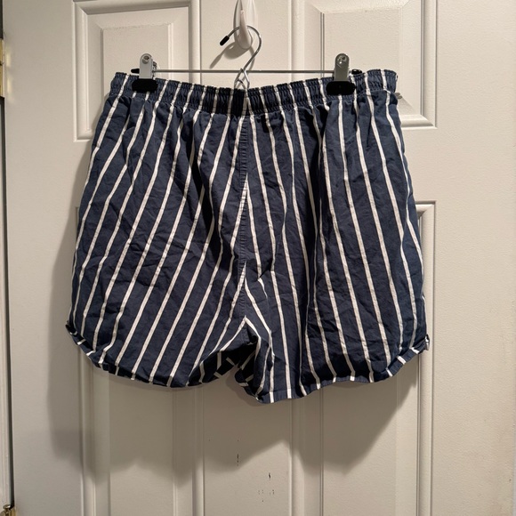 Navy Striped Boxer Shorts - Picture 2 of 4